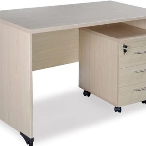 Student Desk with Mobile Pedestal